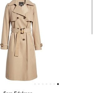 Never work sam Edelman trench coat size L